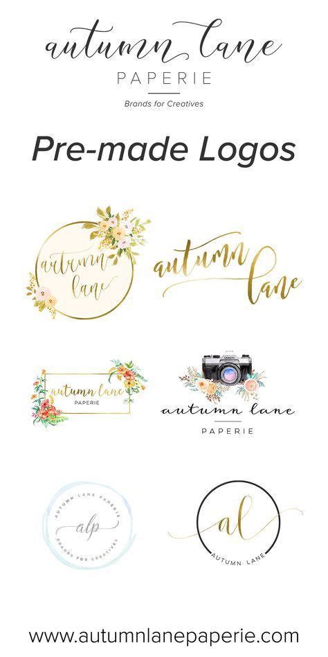 Autumn Lane Paperie Has Hundreds Of Premade Logo Designs For Our