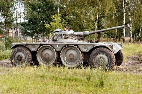 French Made Panhard Ebr Armoured Car Still Running Ww2 Vintage Combat