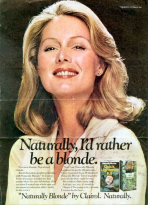 Vintage Clairol Ad Blonde Dye Blonde Toner Vintage Hairstyles