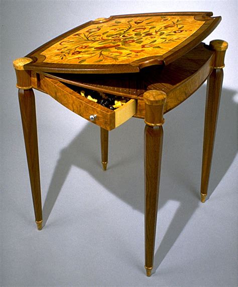Discover more about them through these reviews, pros and cons, and relative features. 19. Small Game Table - Paul Schürch - Veneer Artist