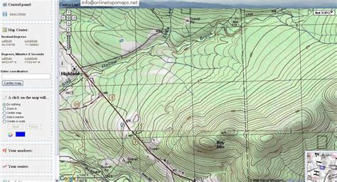 Free Topographic Maps And How To Read A Topographic Map