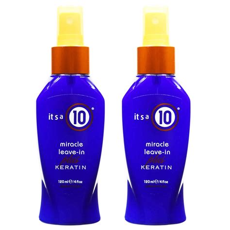 Its A 10 Miracle Leave In Plus Keratin 4 Oz 2 Pack ~ Beauty Roulette