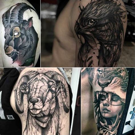 Colorful or monochromatic tones, large or small and with different motifs, there are lots of options. Best Shoulder Tattoos For Men and Women - Shoulder Tattoo ...
