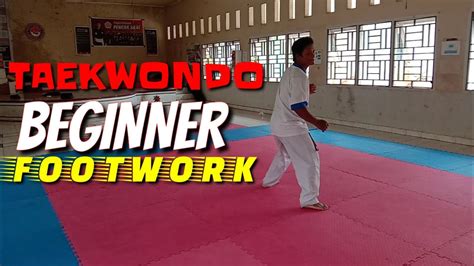 Taekwondo Footwork For Beginner Youtube