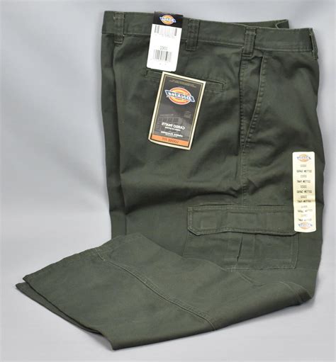 Dickies Mens 23214 Loose Fit Cotton Cargo Work