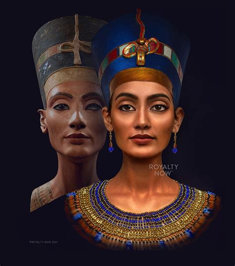 Nefertiti Brought To Life From Her Statue — Royaltynow
