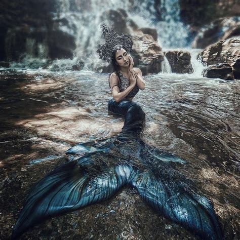 Mermaid Elite En Instagram “black Pearl 🖤💦follow Mermaidelite To Sea