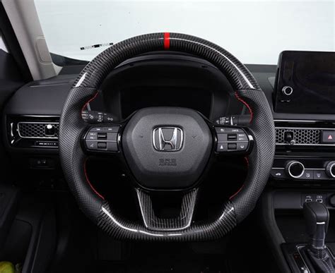 Honda Carbon Fiber Steering Wheel Mikstore Car Accessories