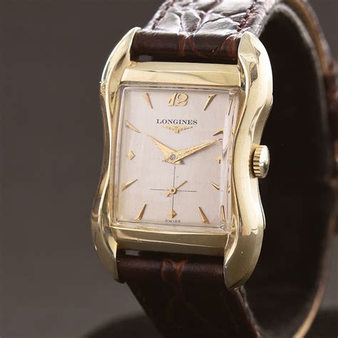 1952 Longines Hourglass Gents Vintage Dress Watch Empressissi