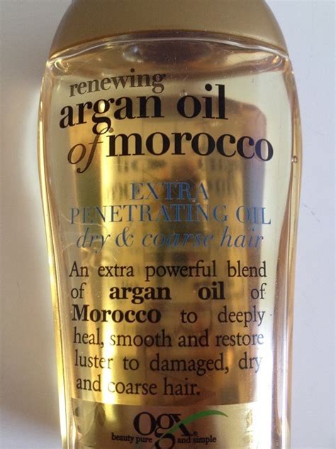 Organix Renewing Argan Oil Of Morocco Extra Penetrating Oil Review
