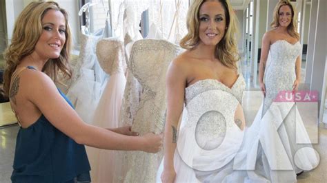 After a brief split, jenelle evans is on her way to becoming nathan griffith's bride. OK! Exclusive: Inside Jenelle Evans' Wedding Dress Search ...