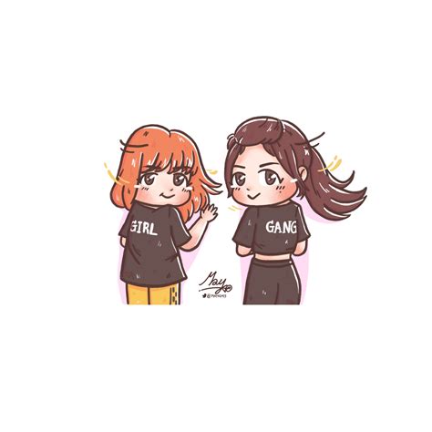 Don't forget to watch my video drawing cartoon rose blackpink. Fanart] Girl Gang #BLACKPINKHOUSE #BPhouse #chaelice #Lisa ...