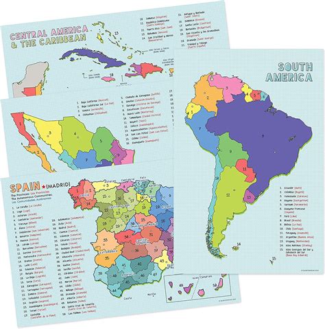 Spanish Speaking Countries Map