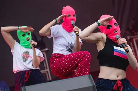 Pussy Riot Protest Group Member Briefly Detained In Moscow Billboard