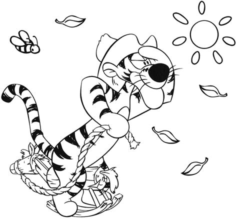 Tiger coloring sheets are popular with kids of all ages. Tigger Coloring Pages - GetColoringPages.com