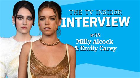 House Of The Dragon Milly Alcock And Emily Carey On The Intense Rhaenyra Alicent Friendship Video