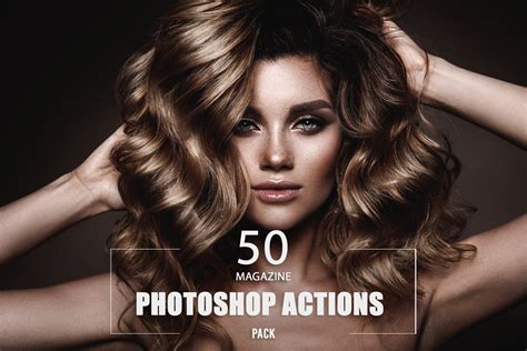 50 Magazine Photoshop Actions Eldamar Studio