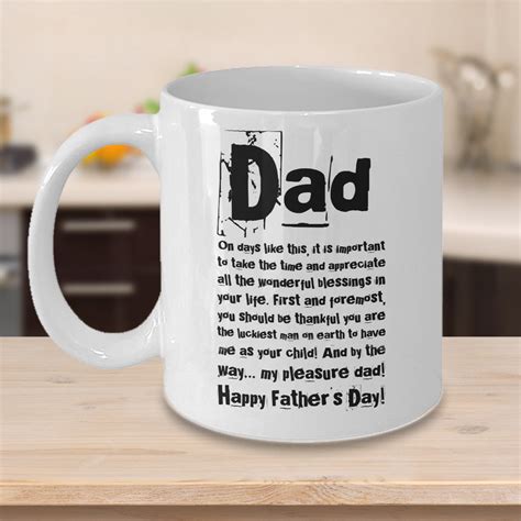 fathers day mug on blessings for a lucky dad fathers day mugs mugs cute coffee mugs