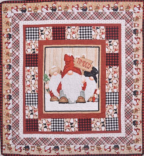 Timber Gnomes Quilt Kitset Quiltskitsets Quilts Kitsets