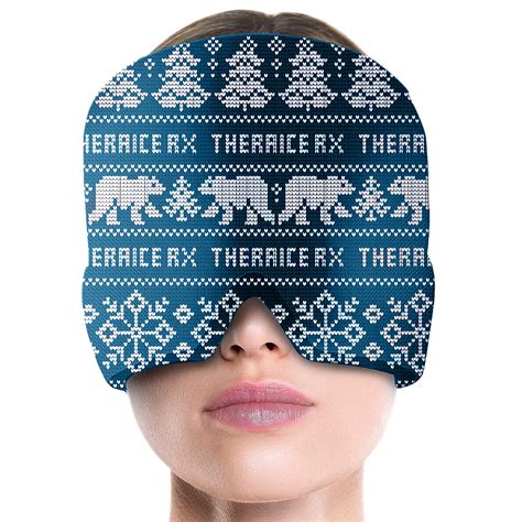 Theraice Rx Headache Migraine Relief Hat Cold Therapy Migraine Relief Cap Migraine Ice Head