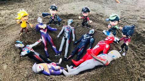 Keluarga Ultraman Zero Kaleng Dan Boboiboy Kuasa Dan Ultraman Zero Di