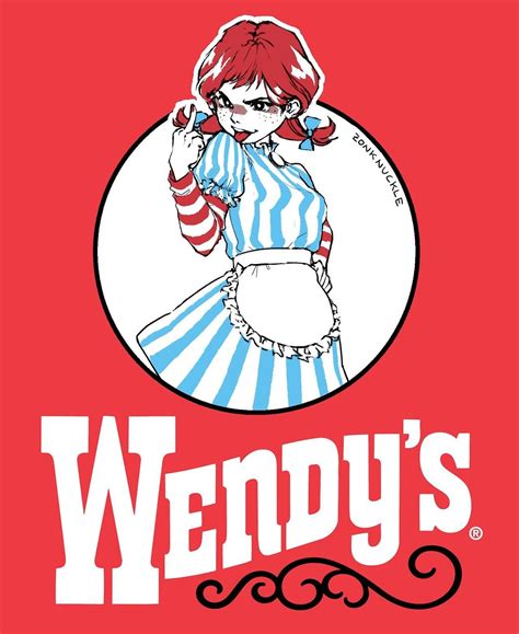 Smug Wendys Logo By Zonk Nuckle Smug Wendys Wendy Anime Wendys