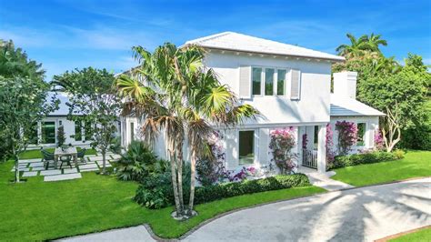 On The Market North End Bermuda Style Home Updated With Palm Beach Panache