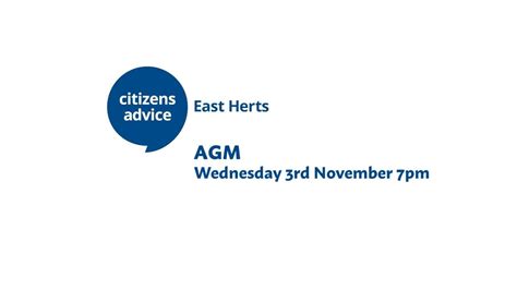 citizens advice east herts agm live streamed meeting youtube