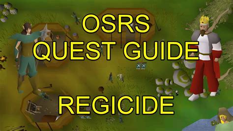 Osrs Regicide Quest Guide Youtube