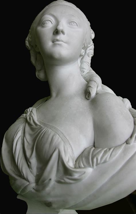 June Portrait Bust Of Countess Du Barry Jeanne B Cu Madame Du