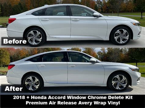 Crux Motorsports 2018 2022 Honda Accord Window Chrome Delete Crux