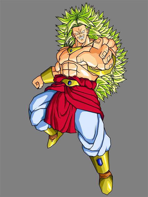 Broly Ssj3 By Theothersmen On Deviantart