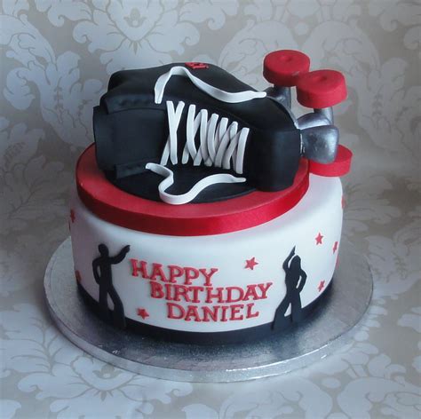 Done in watercolor paint, except the wick. Roller Skate Cakes - Decoration Ideas | Little Birthday Cakes