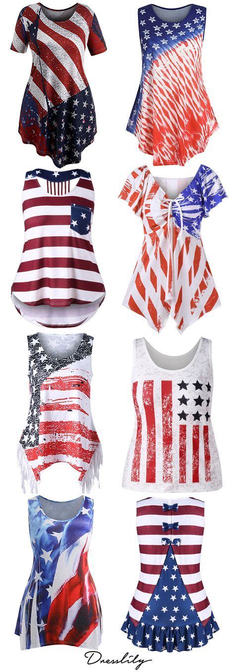 High Quality American Flag Plus Size T Shirt For Women In Julyexplore Our Wide Selection Of
