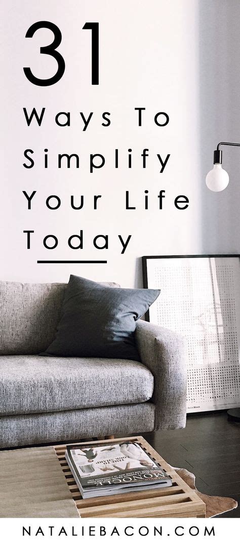 13 Best Simplicity And Minimalism Images In 2020 Life Simple Living