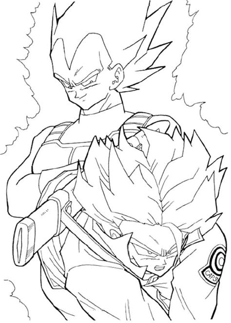 Free download 40 best quality dragon ball z trunks coloring pages at getdrawings. Dragon Ball Z Trunks Coloring Pages at GetColorings.com ...