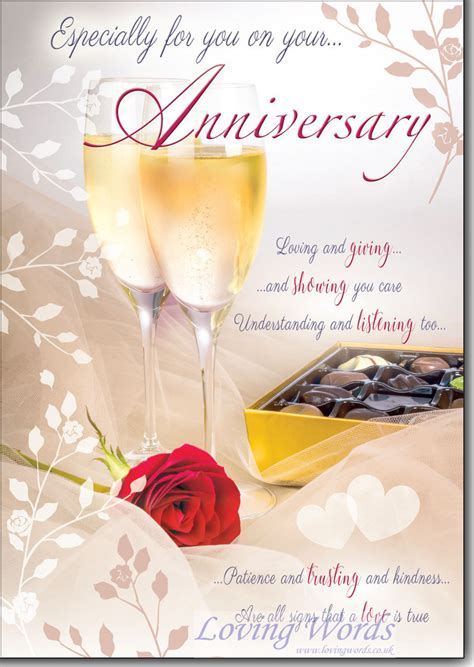On Your Anniversary Greeting Cards By Loving Words