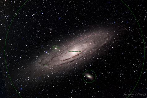 Composite Andromeda Galaxy Deep Sky Workflows Astrophotography