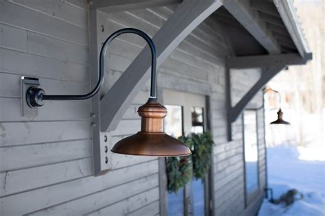 Copper gooseneck light fixture wall mount home ideas collection. Chestnut Gooseneck Light in 2021 | House lighting outdoor ...