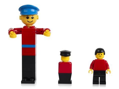 Lego Building Figure From 1974 Stage Extra From 1975 And Minifigure
