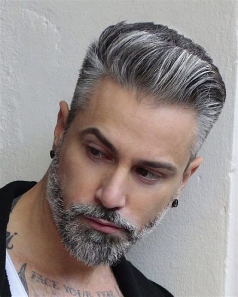 21 grey hairstyles for men to look smart and dashing haircuts and hairstyles 2020 silver hair