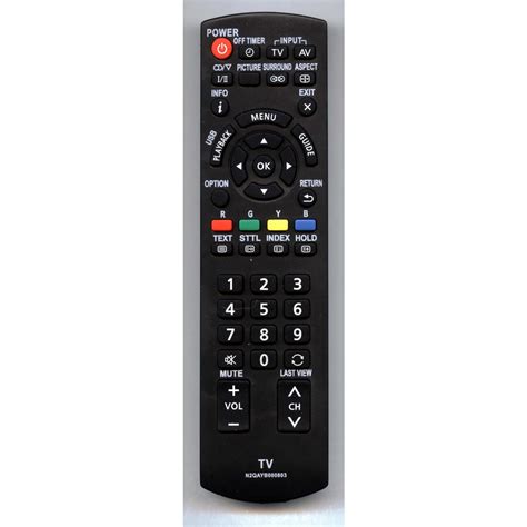 Panasonic Tv Remote N2qayb000803 Remote Controls