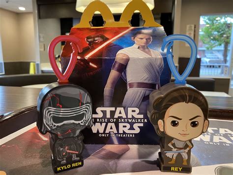 quick delivery dark side saga set 2019 mcdonalds star wars happy meal toys rise of skywalker