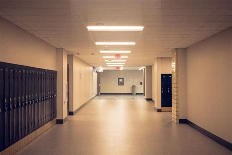 School Hallway Rliminalspace