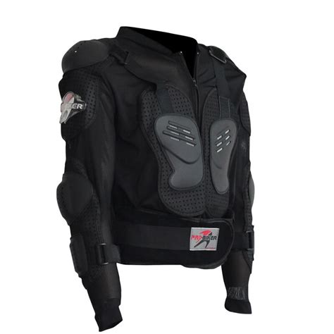 Pro Biker Motorcycle Protective Armor Gear Jacket Full Body Armor Cloth Motocross Turtle Back