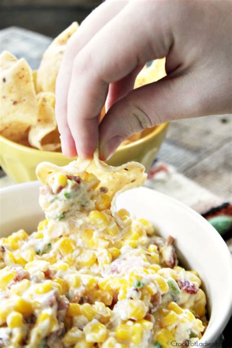 Crock Pot Corn Bacon And Jalapeño Popper Dip Crock Pot Ladies