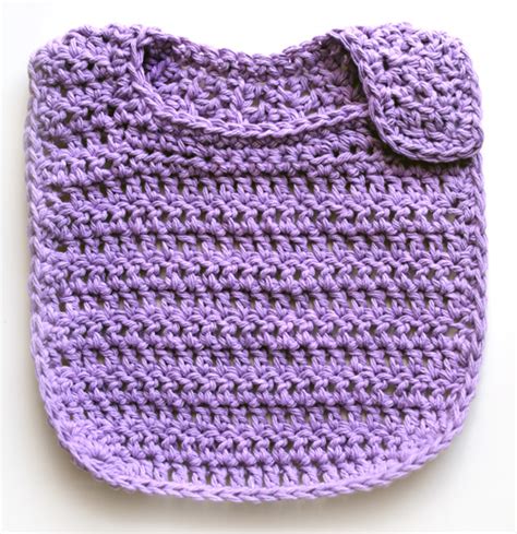 Crochet Spot Blog Archive Free Crochet Pattern Classic Baby Bib
