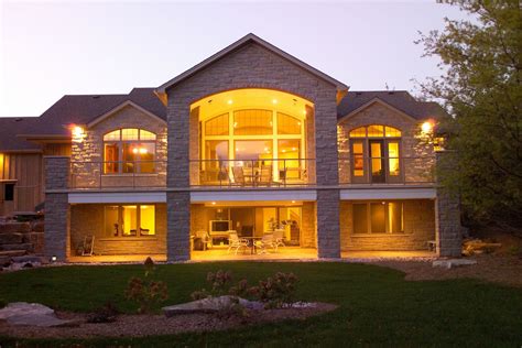 That's why, when browsing house plans, you'll see some homes listed as having one story that actually have bedrooms on a walkout basement. walkout basement house plans | Stinson's Gables | Oke ...