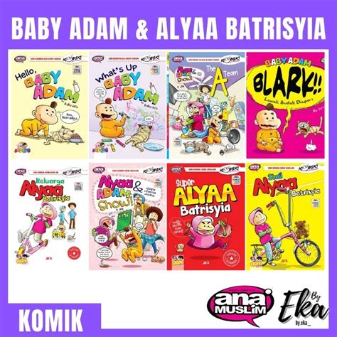 Kompilasi Komik Baby Adam And Alyaa Batrisyia Komik Kanak Kanak Ana