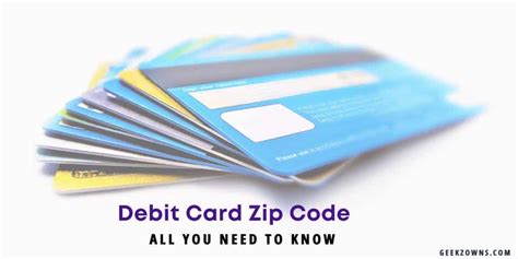 Debit Card Zip Code All You Need To Know Geekzowns